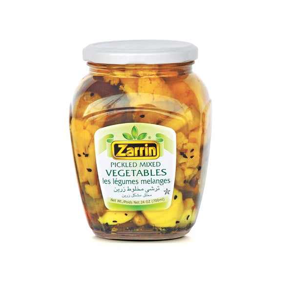 Zarrin Mixed Pickled Vegetables 700 gr