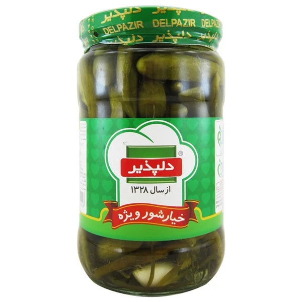 Delpazir Cucumber Pickled , 650gr