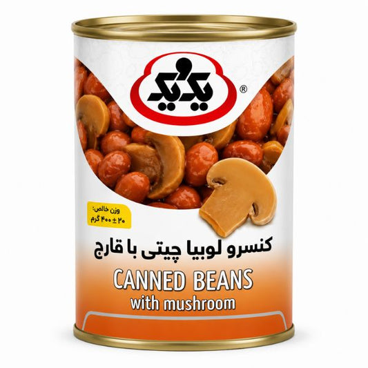 1&1 Baked Beans with Mushrooms Canned, 410gr