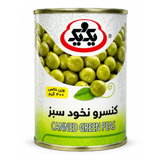 1&1 Canned Green Peas, 400gr