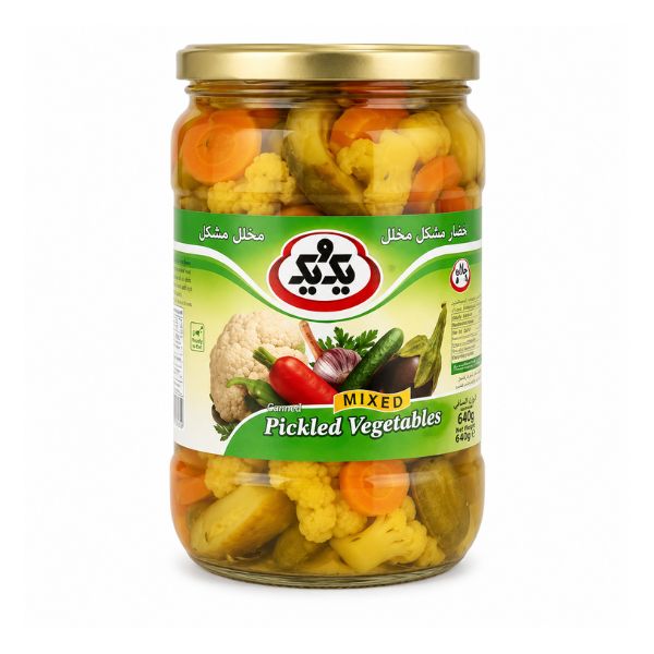 ترشی مخلوط یک و یک