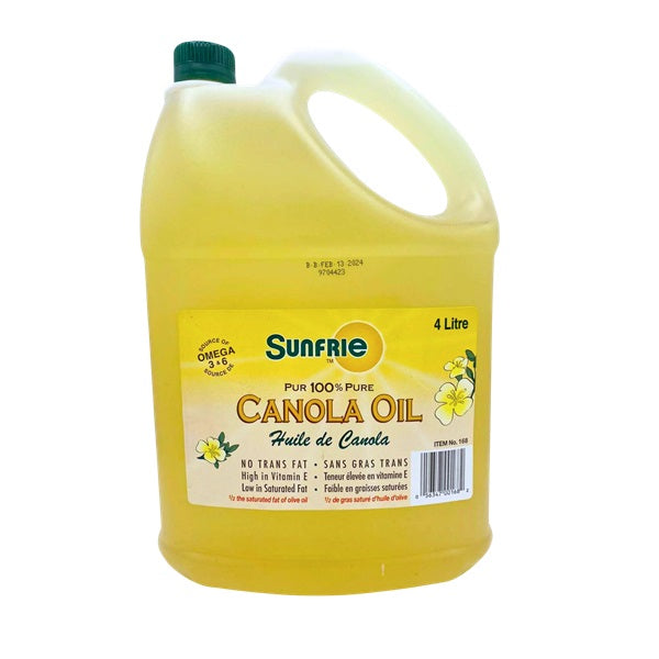 Sunfrie Canola Oil , 4L