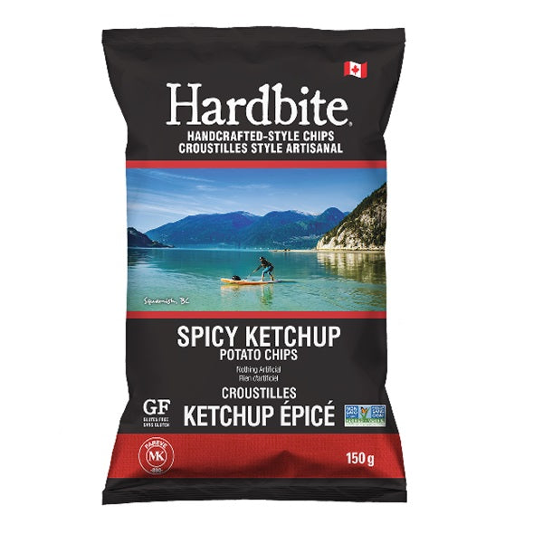 Hardbit Potato Chips Spicy Ketchup, 150gr