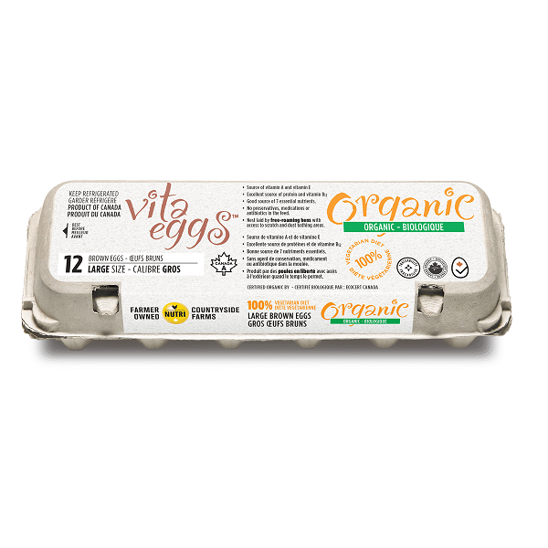 Vita Eggs Organic Large, 1doz