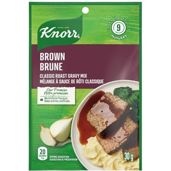 Knorr Brown Classic Roast Gravy Mix, 30gr