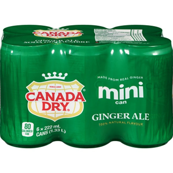 Canada Dry Ginger Ale 6 * 222ml