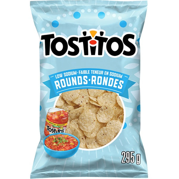 Tostitos Round Low Sodium, 295gr