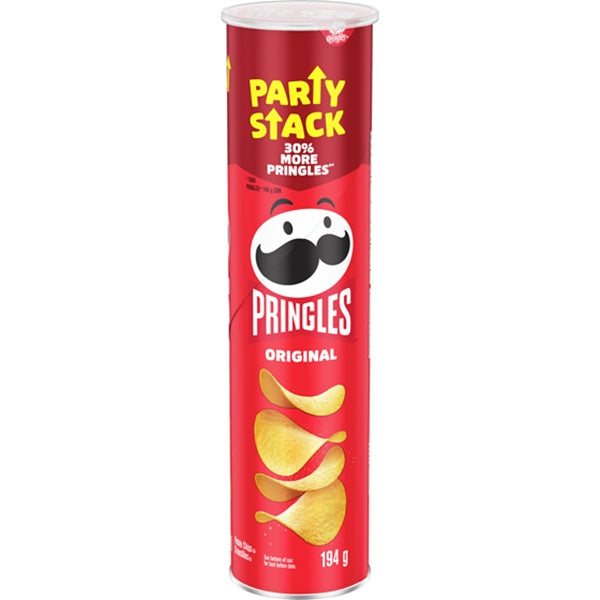 Pringles Original Potato Chips, 194gr