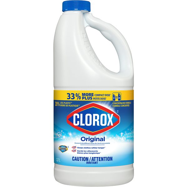 Clorox Original Concentrated Bleach, 1.27l