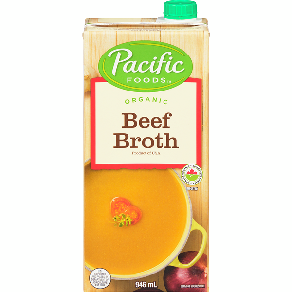 Pacific Foods Organic Beef Broth, 946ml