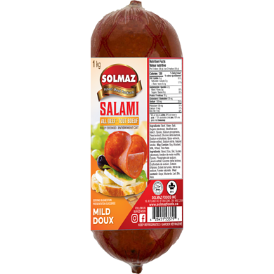 Solmaz Beef Doux Salami Mild, 1kg