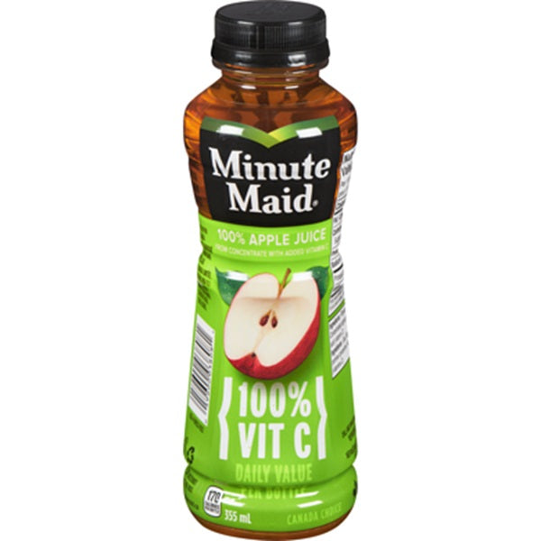 Minute Maid Apple Juice, 355mL