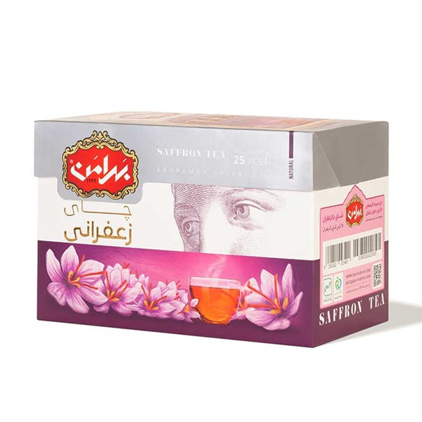 Bahraman Saffron Black Tea, 25Bags