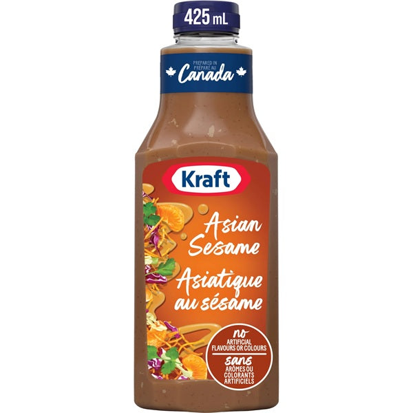 Kraft Asian Sesame Salad Dressing, 425ml