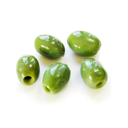 V-Green Olive Pitted, 0.5lb