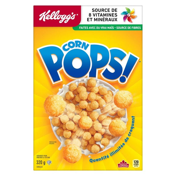 Kellogg's Corn Pops Cereal, 320gr