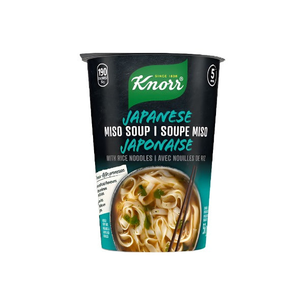 Knorr Japanese Miso Soup Rice Noodle Cup, 56gr