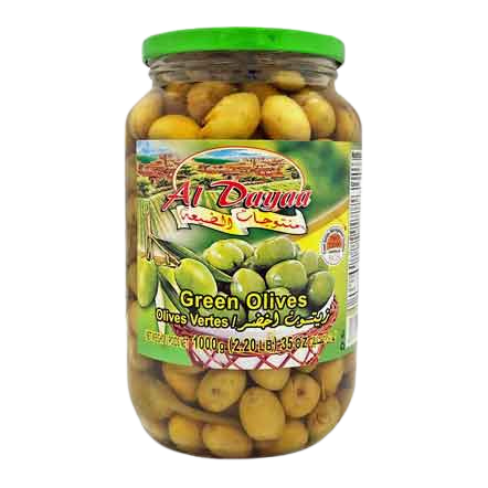 Aldaya Green Pitted Olives, 1kg