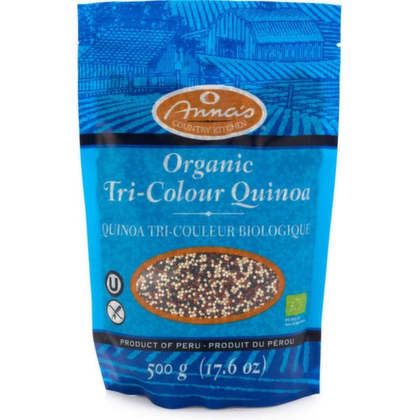 Anna's Organic Tri-Colour Quinoa, 500gr