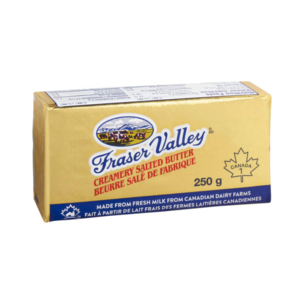 Fraser Valley Salted Butter, 250gr