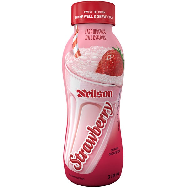 Neilson Strawberry Milkshake, 310ml