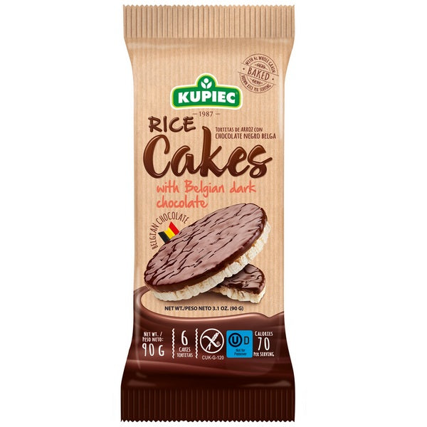 Kupiec Rice Cakes Chocolate, 90gr