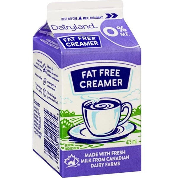 Dairyland 0% Fat-free Creamer, 473ml