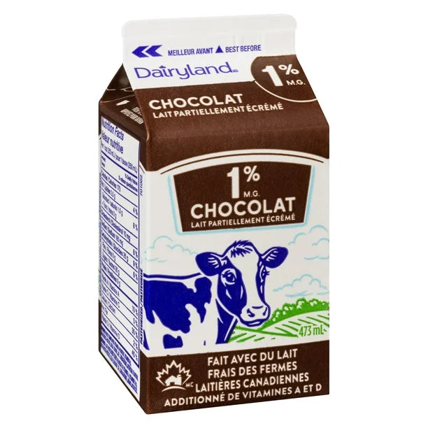 Dairyland 1% Chocolate Milk, 473ml