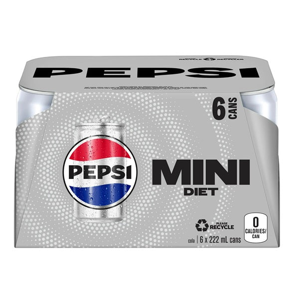 Pepsi Mini Diet 6 * 222ml