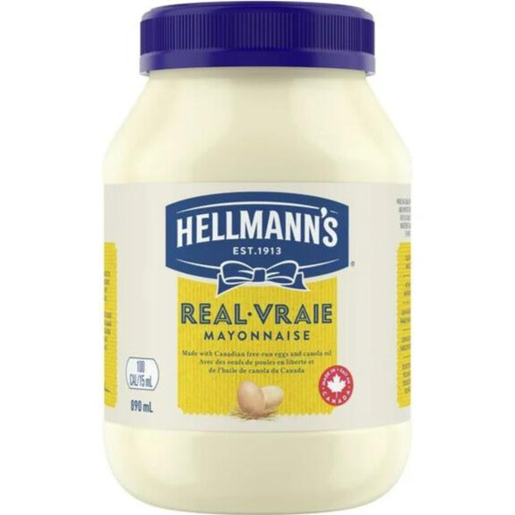 Hellmann's Real Mayo, 890ml