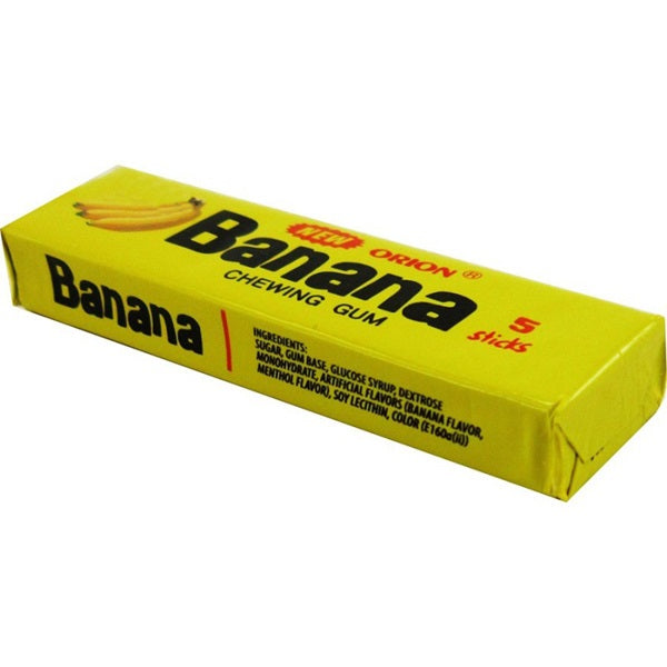 Chewing Gum Banana 5 sticks