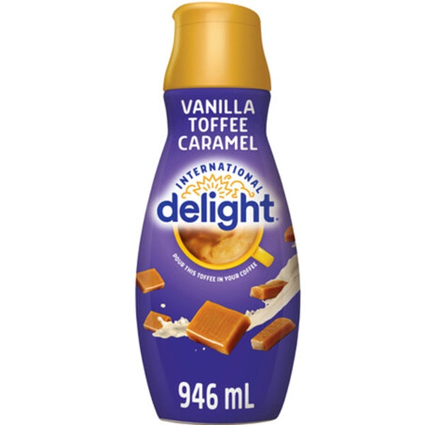 Delight Vanilla Toffee Caramel Coffee Whitener , 473ml