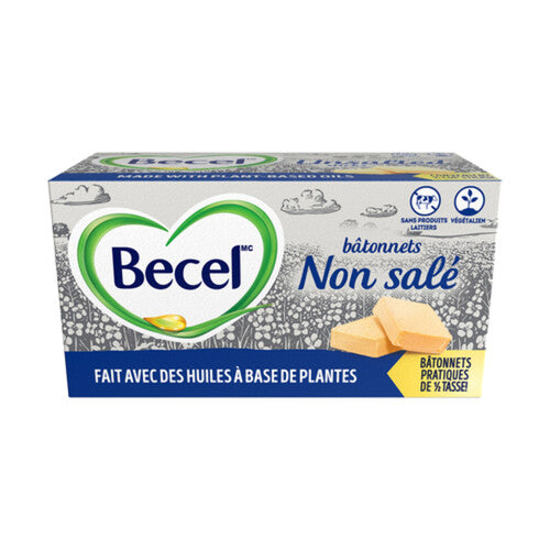 Becel Sticks Unsalted, 454gr