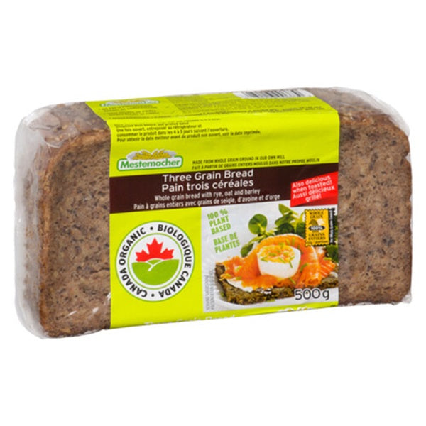 Mestemacher Three Grain Bread, 500gr