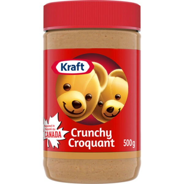 Kraft Peanut Butter Crunchy, 500gr