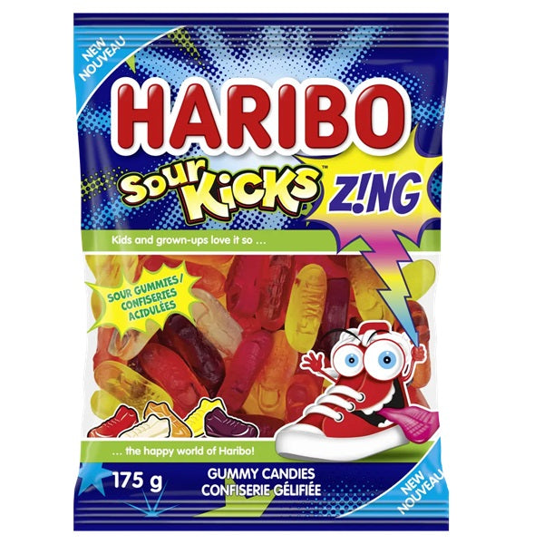 Haribo Sour Kicks, 175gr