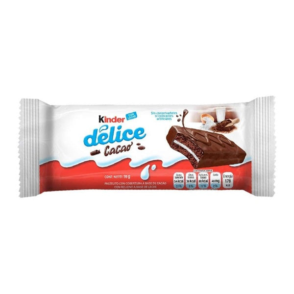 Kinder Delice Chocolate Bar, 39gr