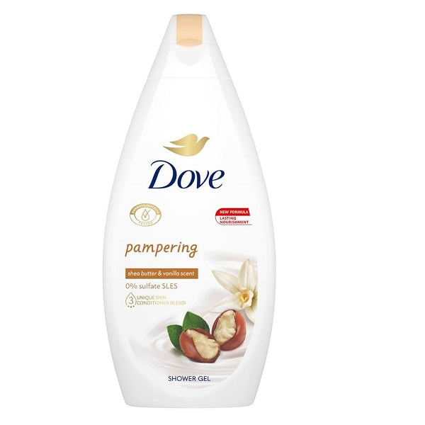 Dove Body Wash Shea Butter, 500ml