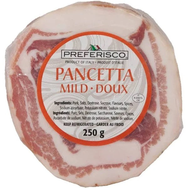 Preferisco Pancetta Round Mild, 250gr