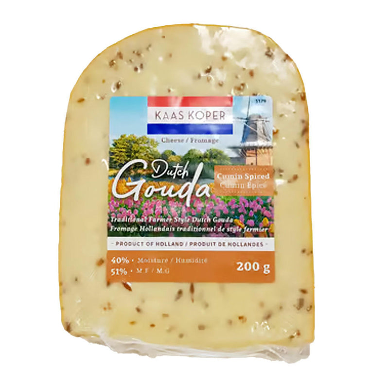 Kaas Koper Cumin Gouda Cheese, 200gr