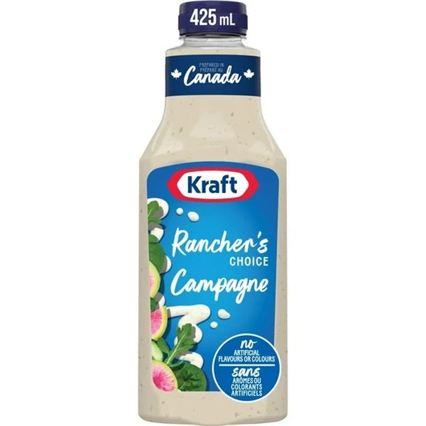 Kraft Rancher's Choice Salad Dressing, 425ml