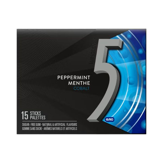 5 Gum Peppermint Cobalt, 15st
