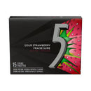 5 Gum Strawberry, 15ct