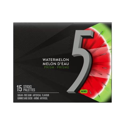5 Gum Watermelon, 15st
