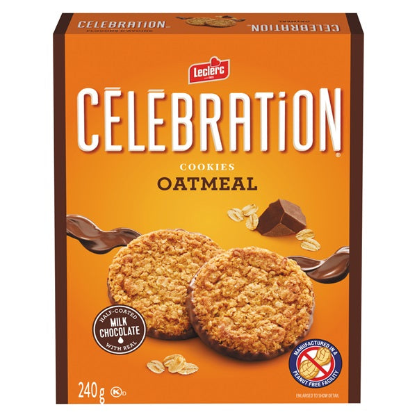 Leclerc Celebration Oatmeal Cookie, 240gr