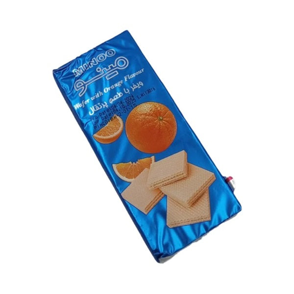 Minoo Wafer With Orange Flavour