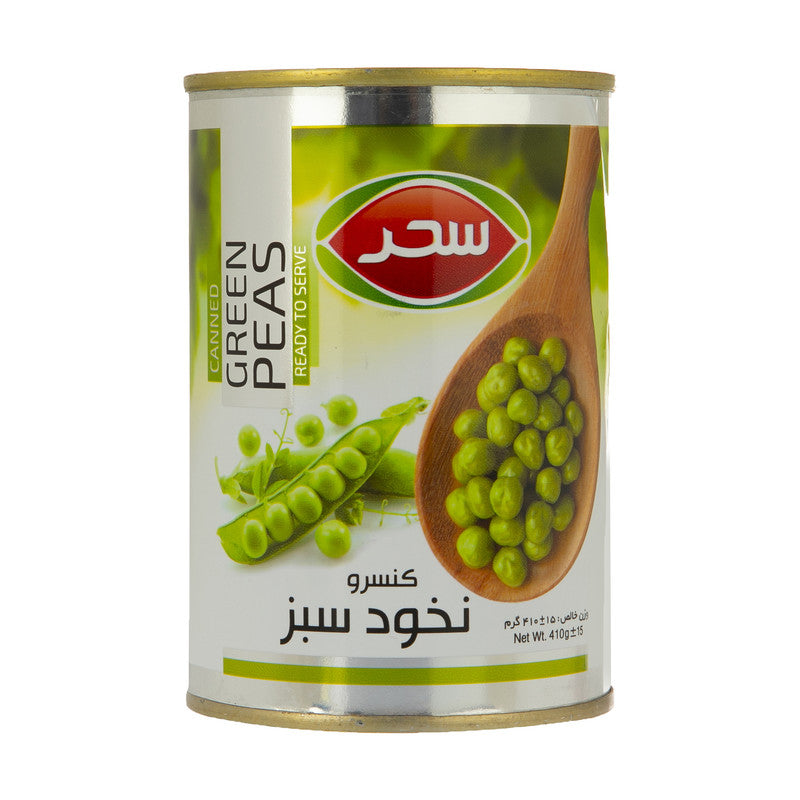 Sahar Canned Green peas, 380gr