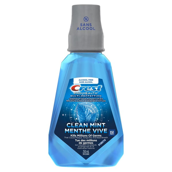 Crest Mouthwash Mint, 250mL