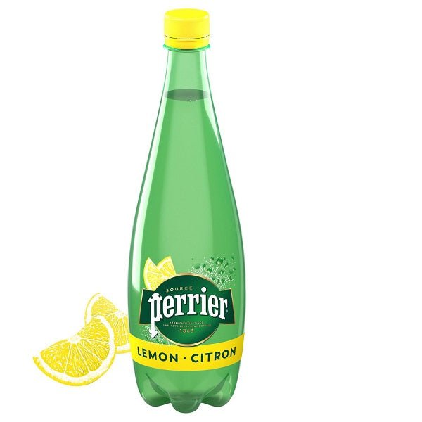 Perrier Lemon Sparkling Carbonated Water  0.5 L Bottle