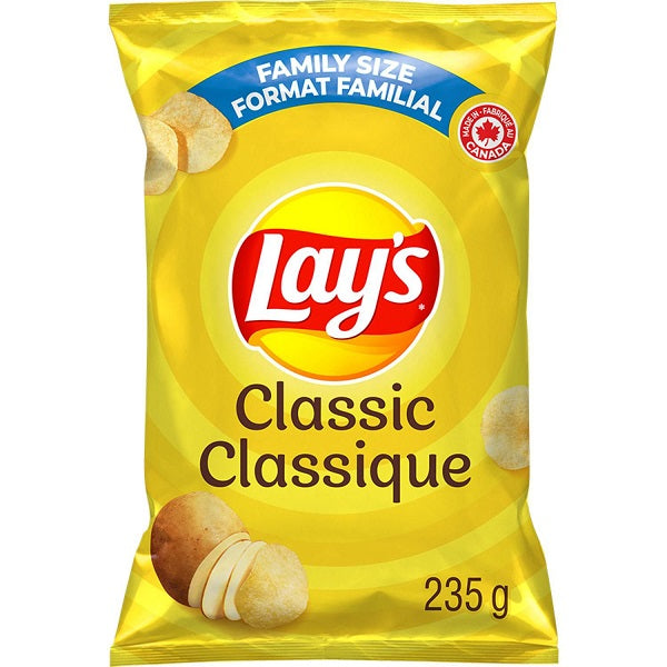 Lay's Classic Potato Chips, 235gr